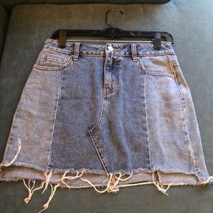 PacSun Jean mini skirt